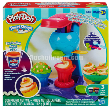 4. Đat nan Play Doh may lam kem đon gian A4896 - Đồ chơi đất nặn Play-Doh cho bé thỏa sức sáng tạo