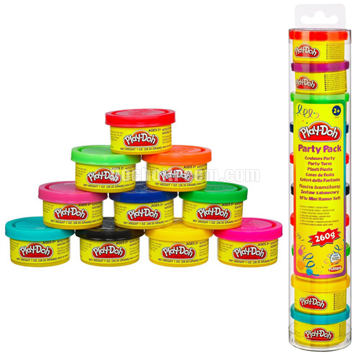 6. Đat nan Play Dol ong bot nan 10 mau 22037 - Đồ chơi đất nặn Play-Doh cho bé thỏa sức sáng tạo