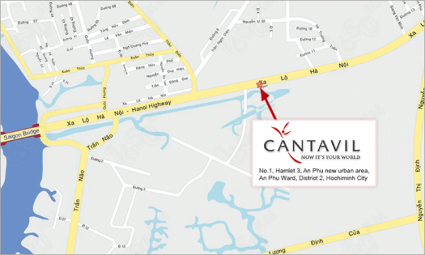 Khu căn hộ Cantavil Premier – Quận 2 Vi tri du an Cantavil Premier 600x360 - Khu căn hộ Cantavil Premier – Quận 2