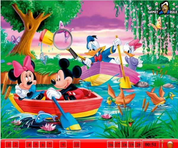 Tro choi mickey truy tim an so 600x498 - Game Mickey Truy Tìm Ẩn Số