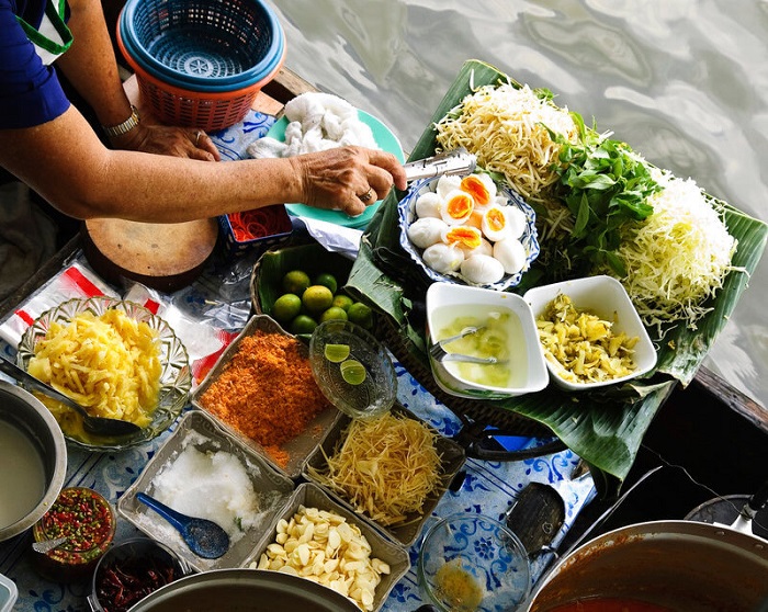 Chợ nổi Cái Răng Cần Thơ và những hoạt động thú vị am thuc cho noi cai rang - Chợ nổi Cái Răng Cần Thơ và những hoạt động thú vị