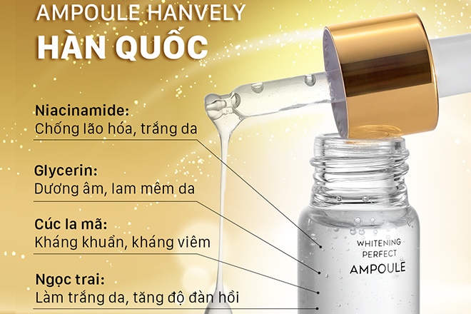 Serum Hanvely - Serum chống lão hóa cho tuổi 35 khi chọn bạn cần lưu ý điều gì?