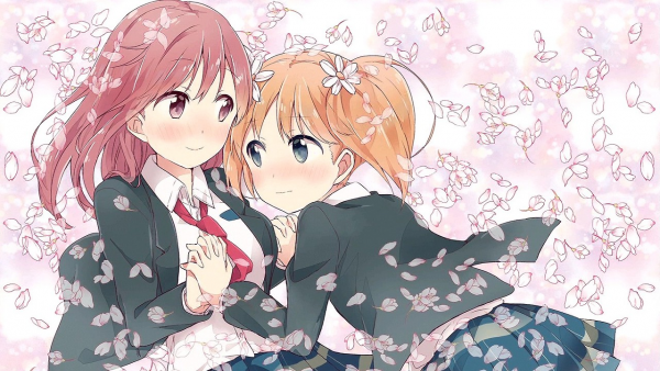 Sakura Trick 600x338 - top 6 phim anime bách hợp hay